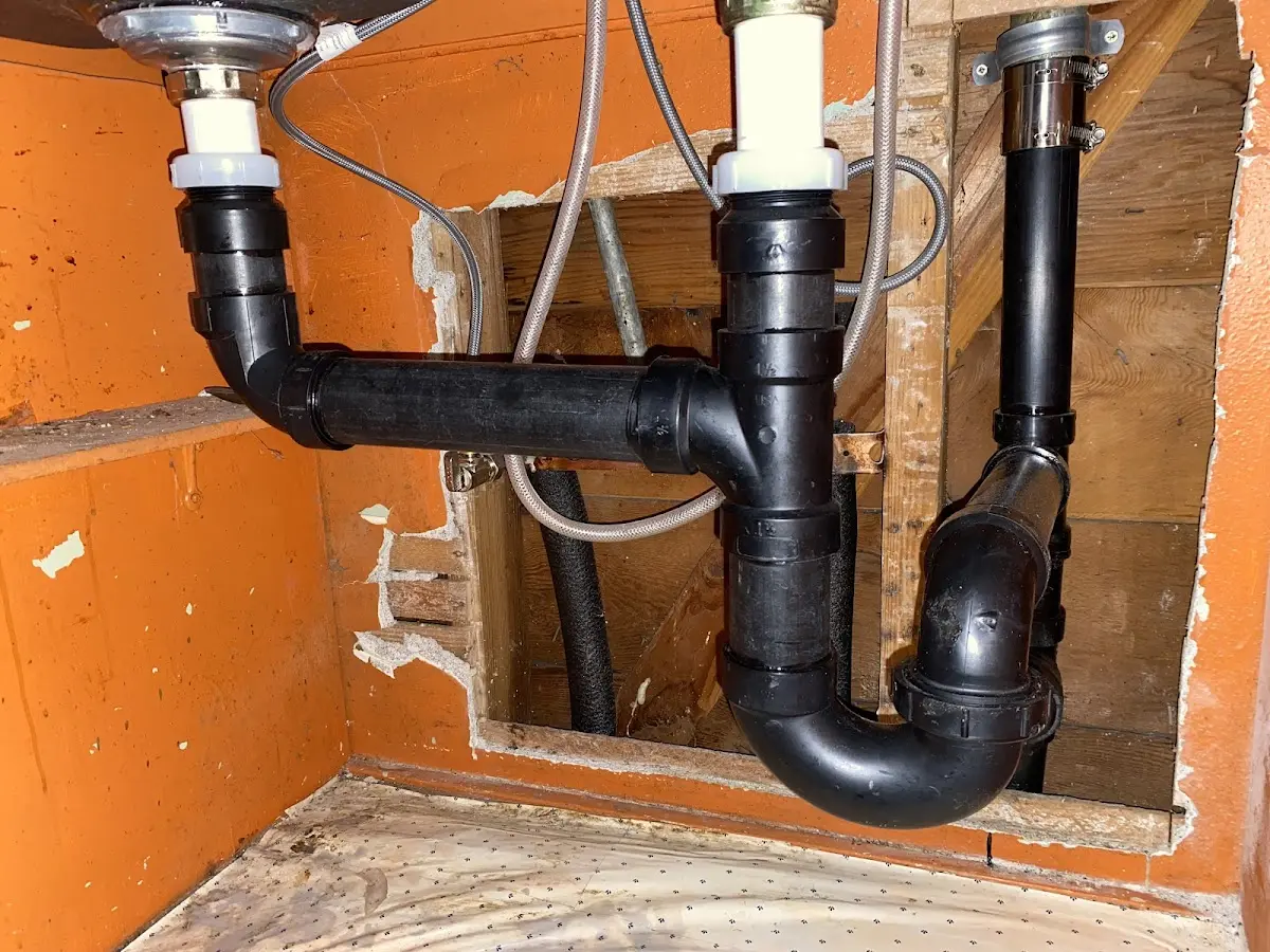 Professional Plumbing Inspection equipment and tools on the job in Kawkawlin